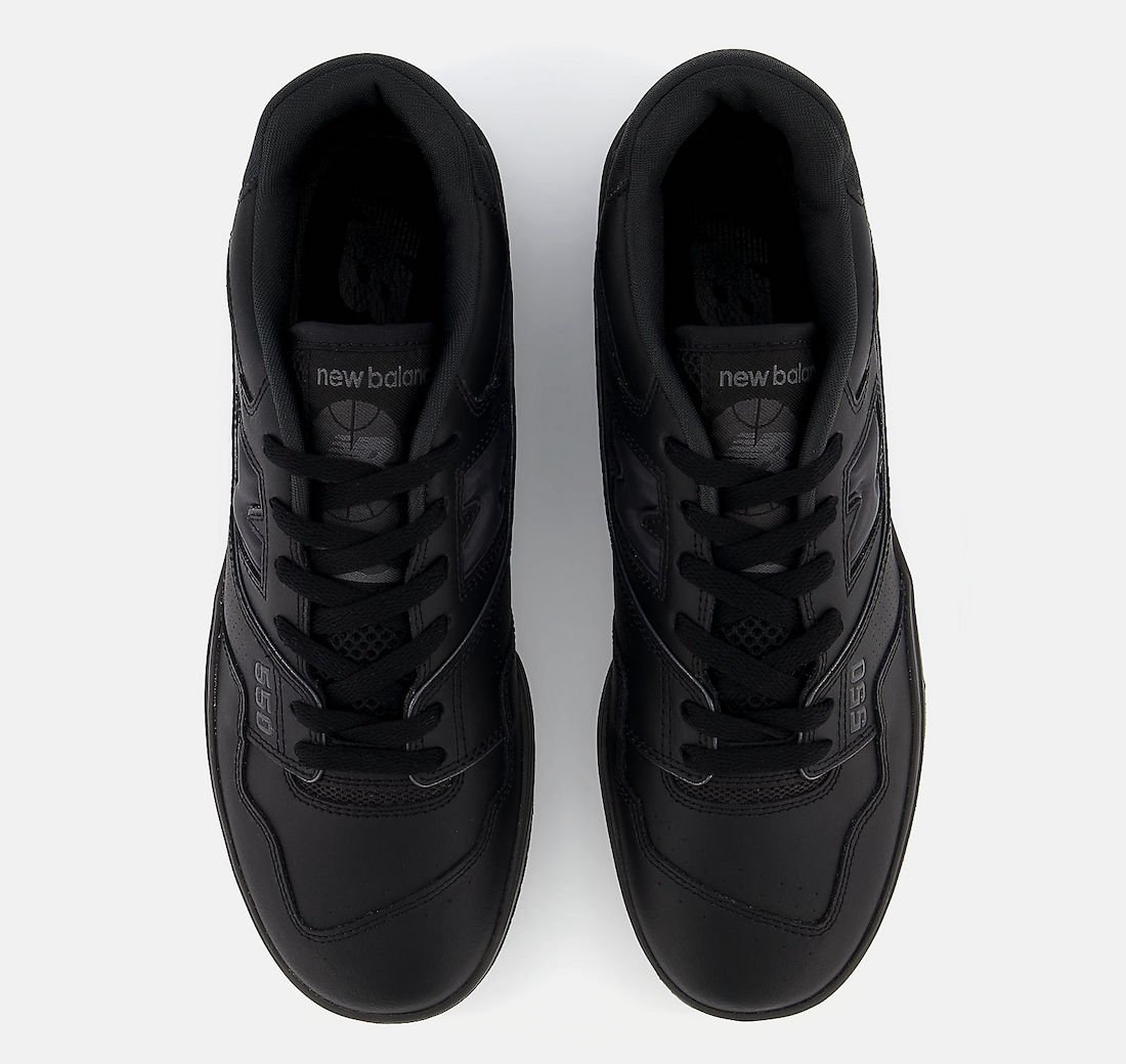 New Balance 550 Triple Black BB550BBB Release Date Info