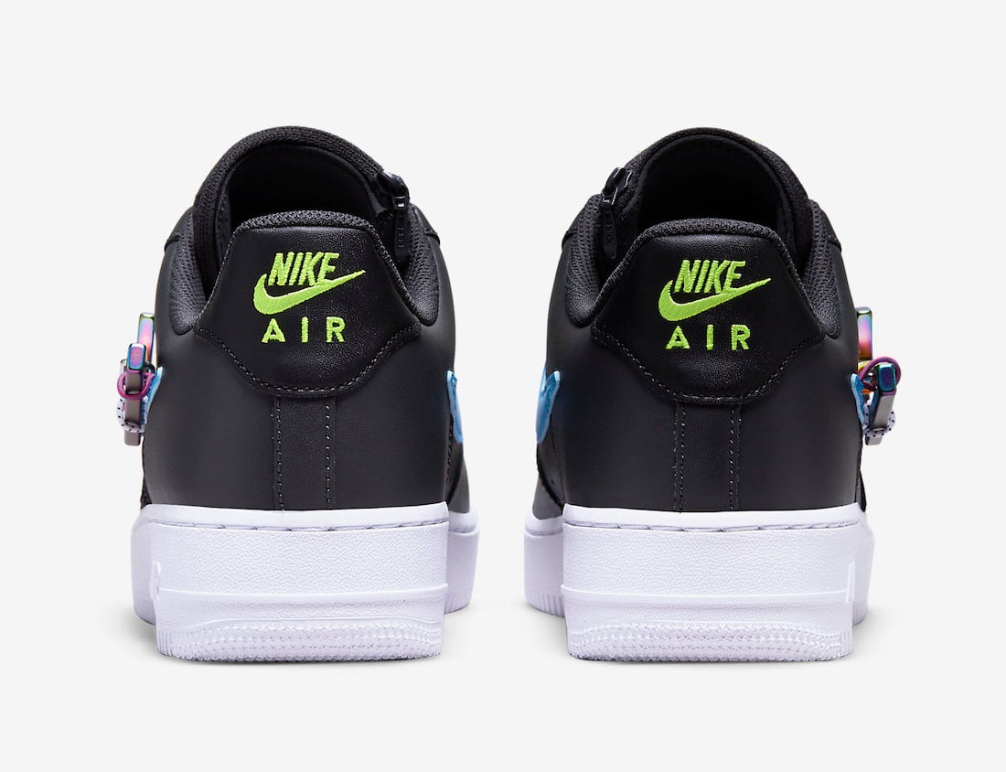 Nike Air Force 1 Low Carabiner Swoosh Black DH7579-001 Release Date Info