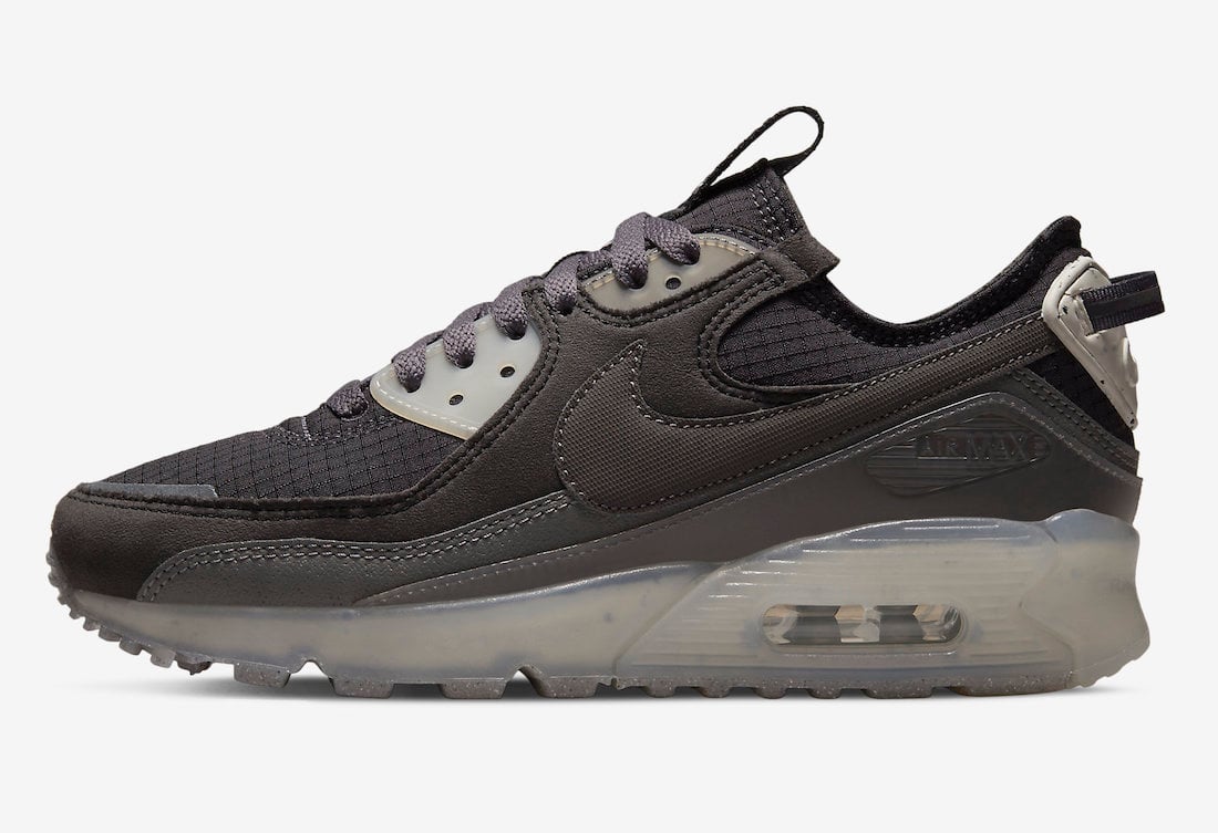 Nike Air Max 90 Terrascape Black Thunder Grey Dark Pewter DH5073-001 Release Date Info