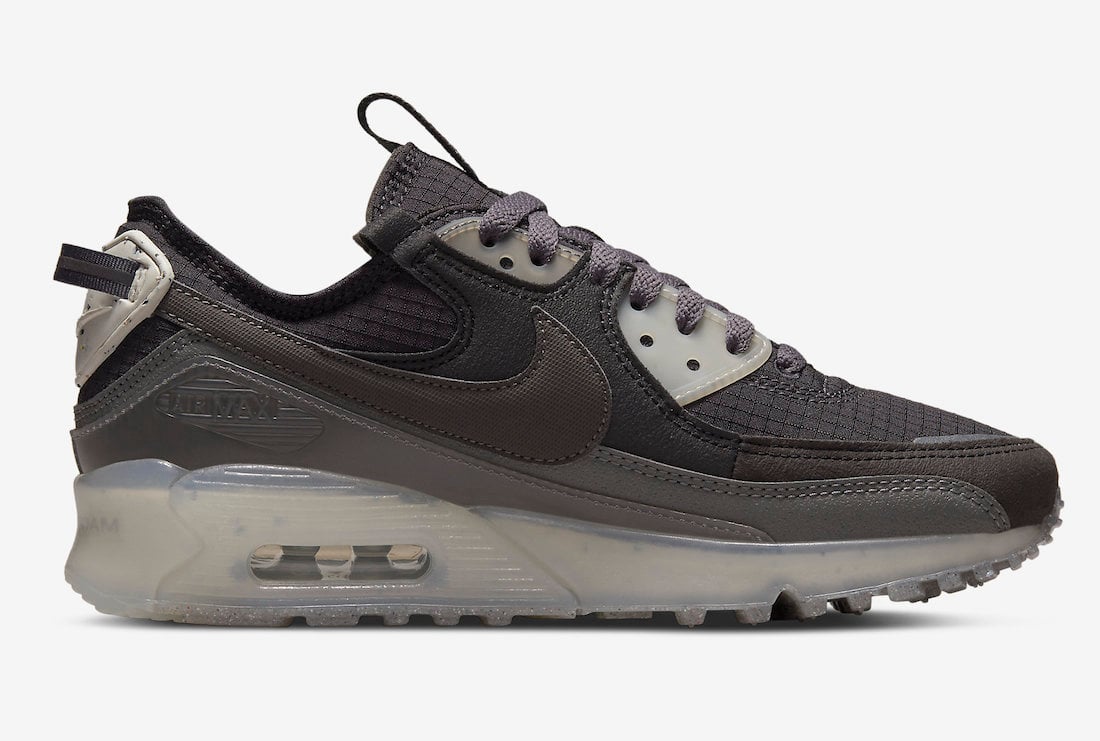 Nike Air Max 90 Terrascape Black Thunder Grey Dark Pewter DH5073-001 Release Date Info