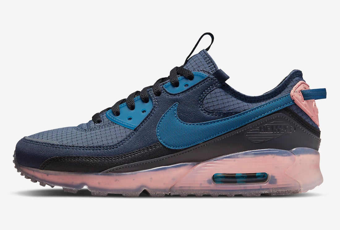 Nike Air Max 90 Terrascape Obsidian Marina Thunder Blue DH4677-400 Release Date Info
