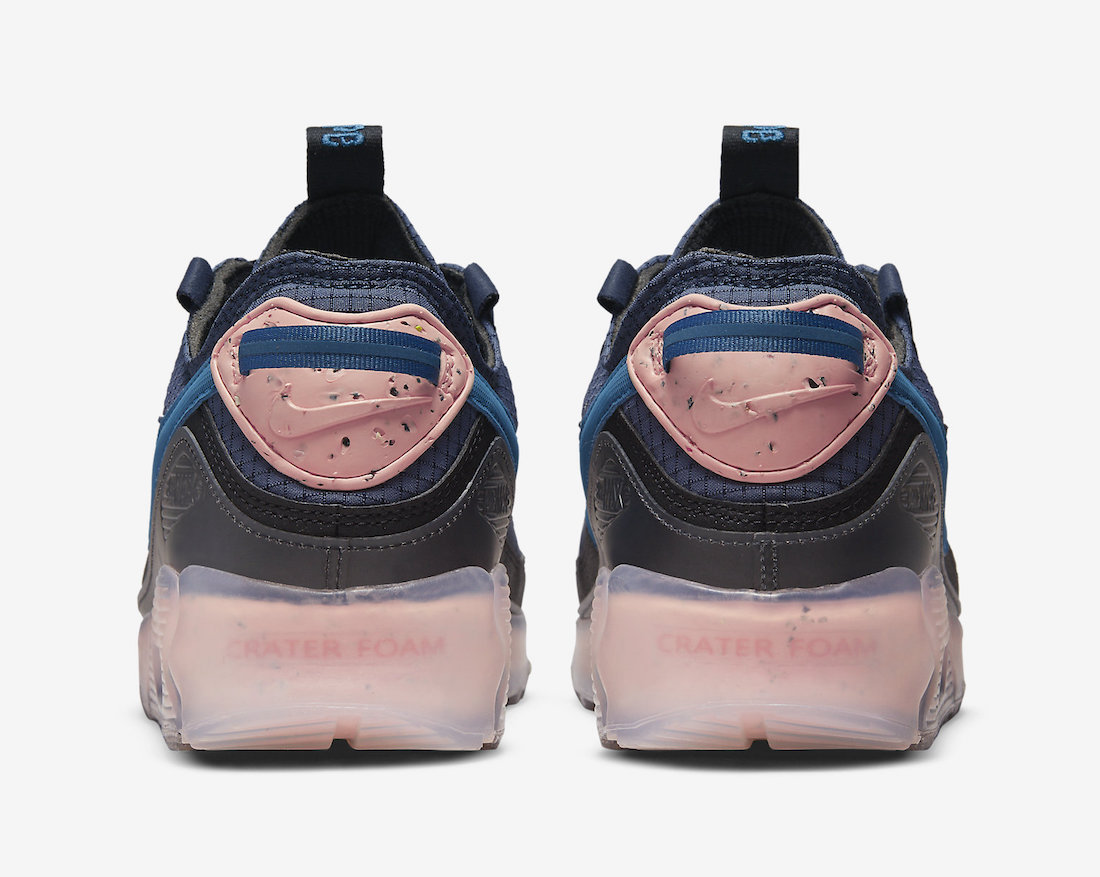 Nike Air Max 90 Terrascape Obsidian Marina Thunder Blue DH4677-400 Release Date Info