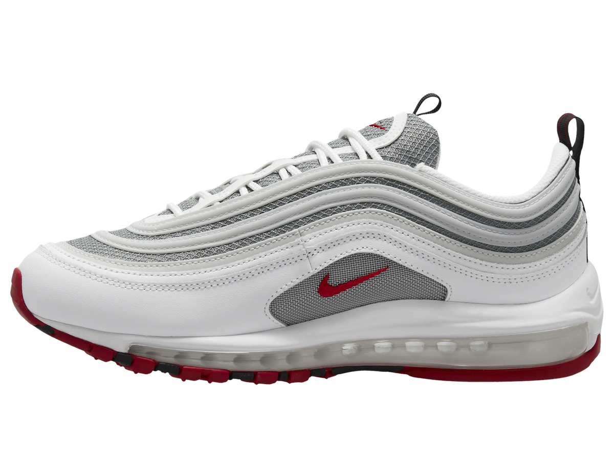 Nike Air Max 97 White Grey Red DM0027-100 Release Date Info