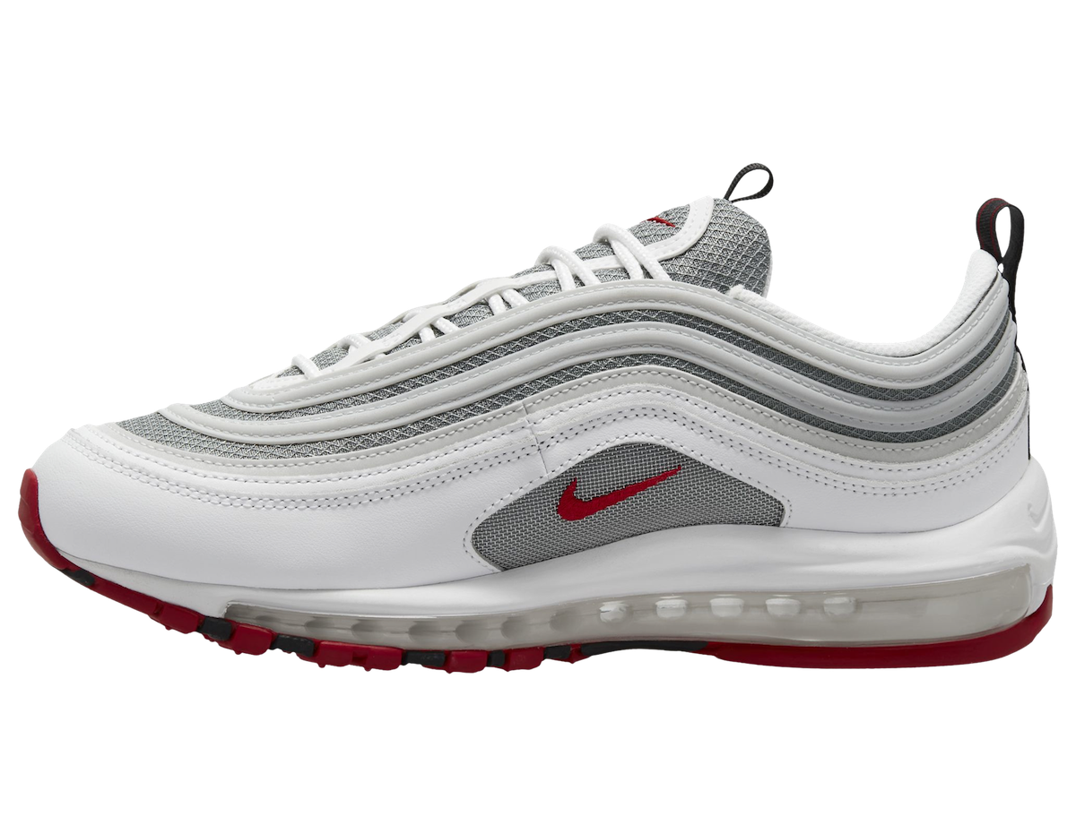 Nike Air Max 97 White Grey Red DM0027-100 Release Date Info