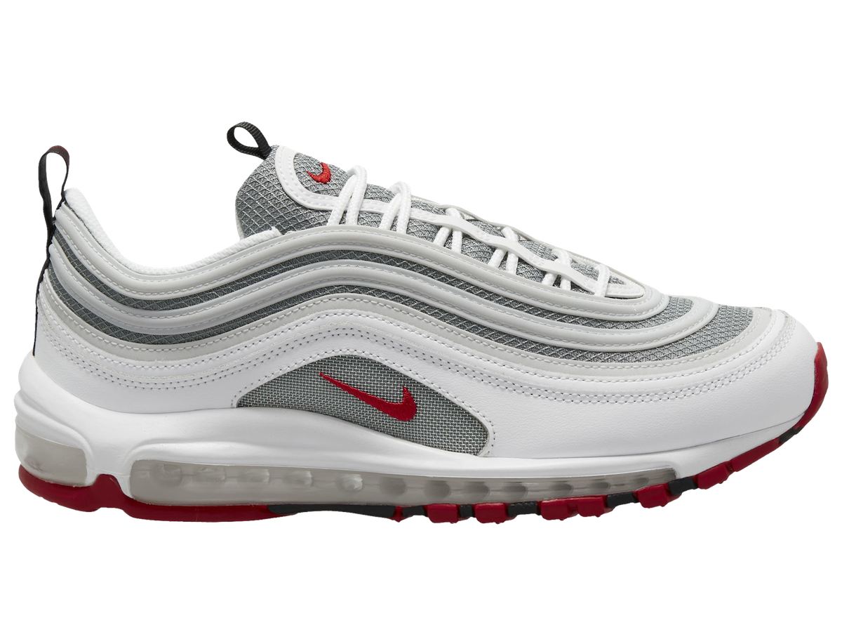 Nike Air Max 97 White Grey Red DM0027-100 Release Date Info