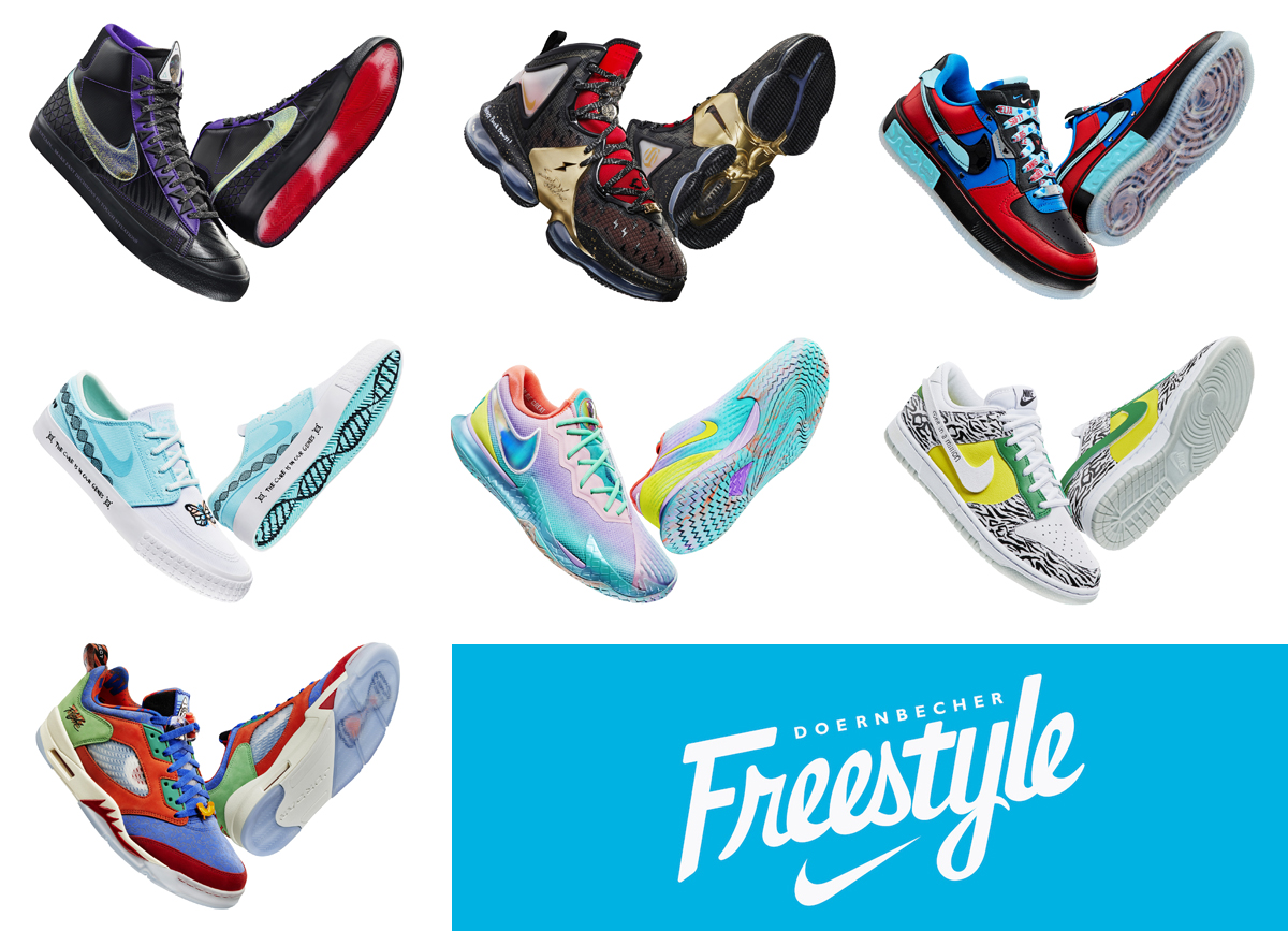Nike Doernbecher Freestyle XVII 2022 Collection Releases April 30th