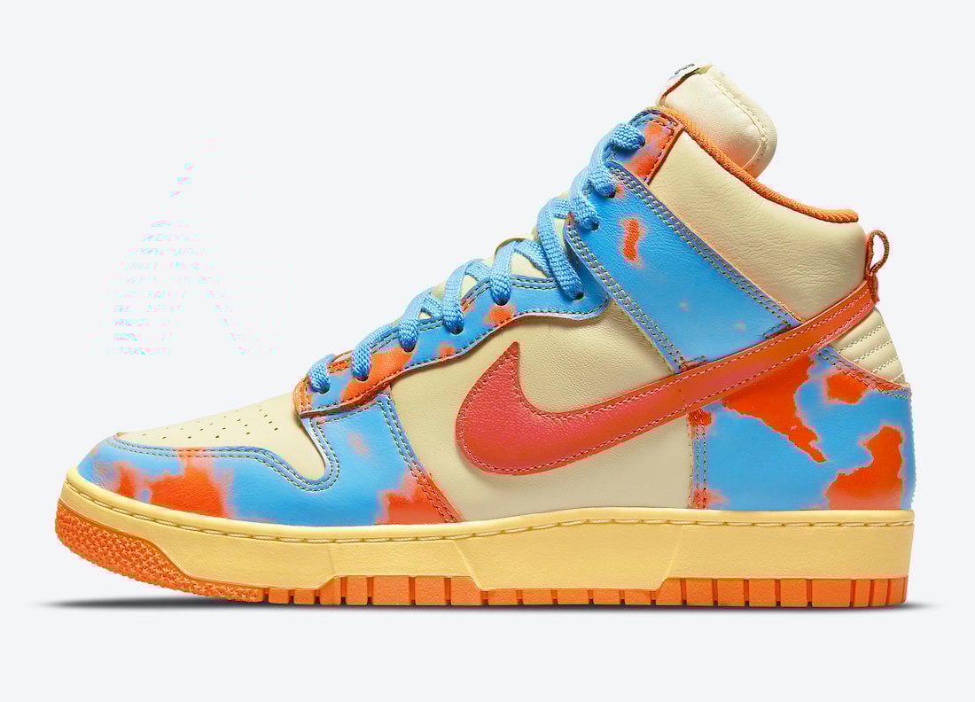 Nike Dunk High 1985 Orange Acid Wash DD9404-800 Release Date Info