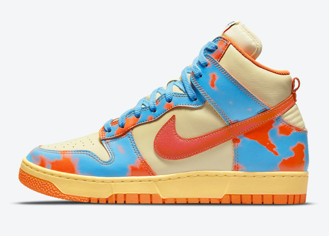 Nike Dunk High 1985 Orange Acid Wash DD9404-800 Release Date Info