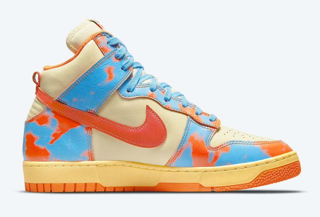 Nike Dunk High 1985 Orange Acid Wash DD9404-800 Release Date Info