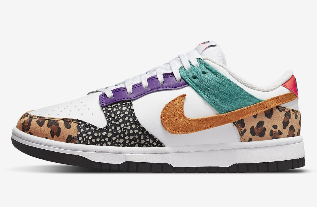 Nike Dunk Low Animal Safari DN3866-100 Release Date Info