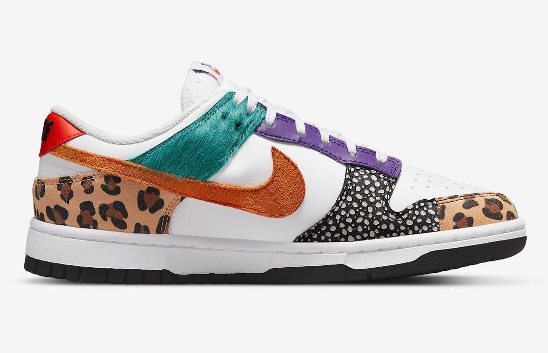 Nike Dunk Low Animal Safari DN3866-100 Release Date Info