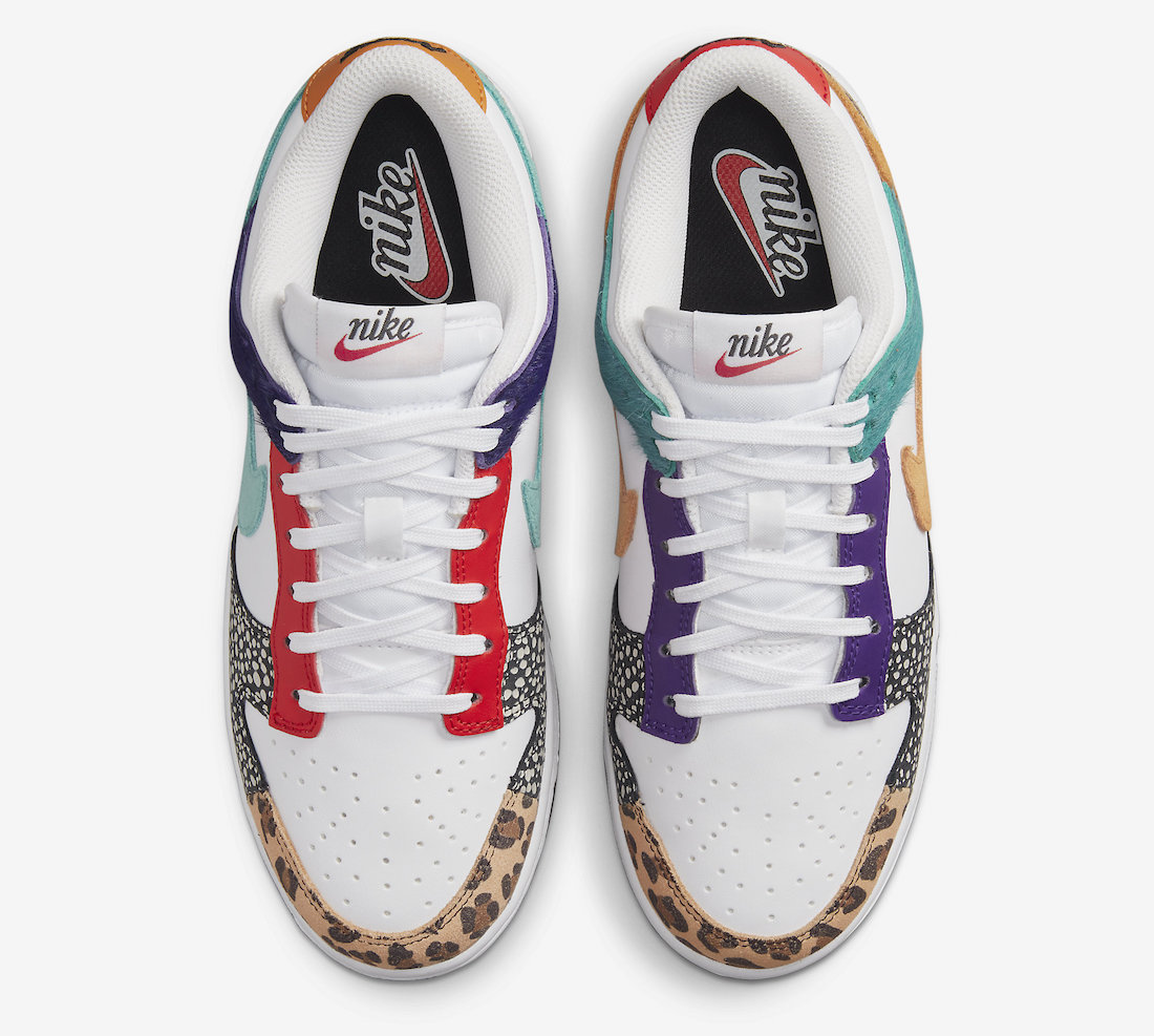 Nike Dunk Low Animal Safari DN3866-100 Release Date Info