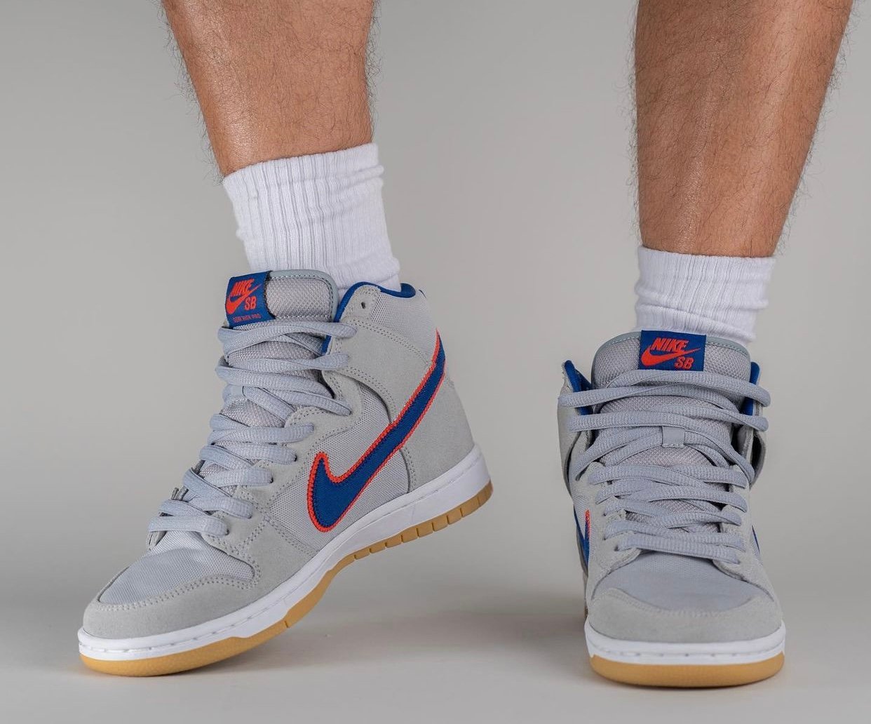 Nike SB Dunk High New York Mets DH7155-001 On-Feet