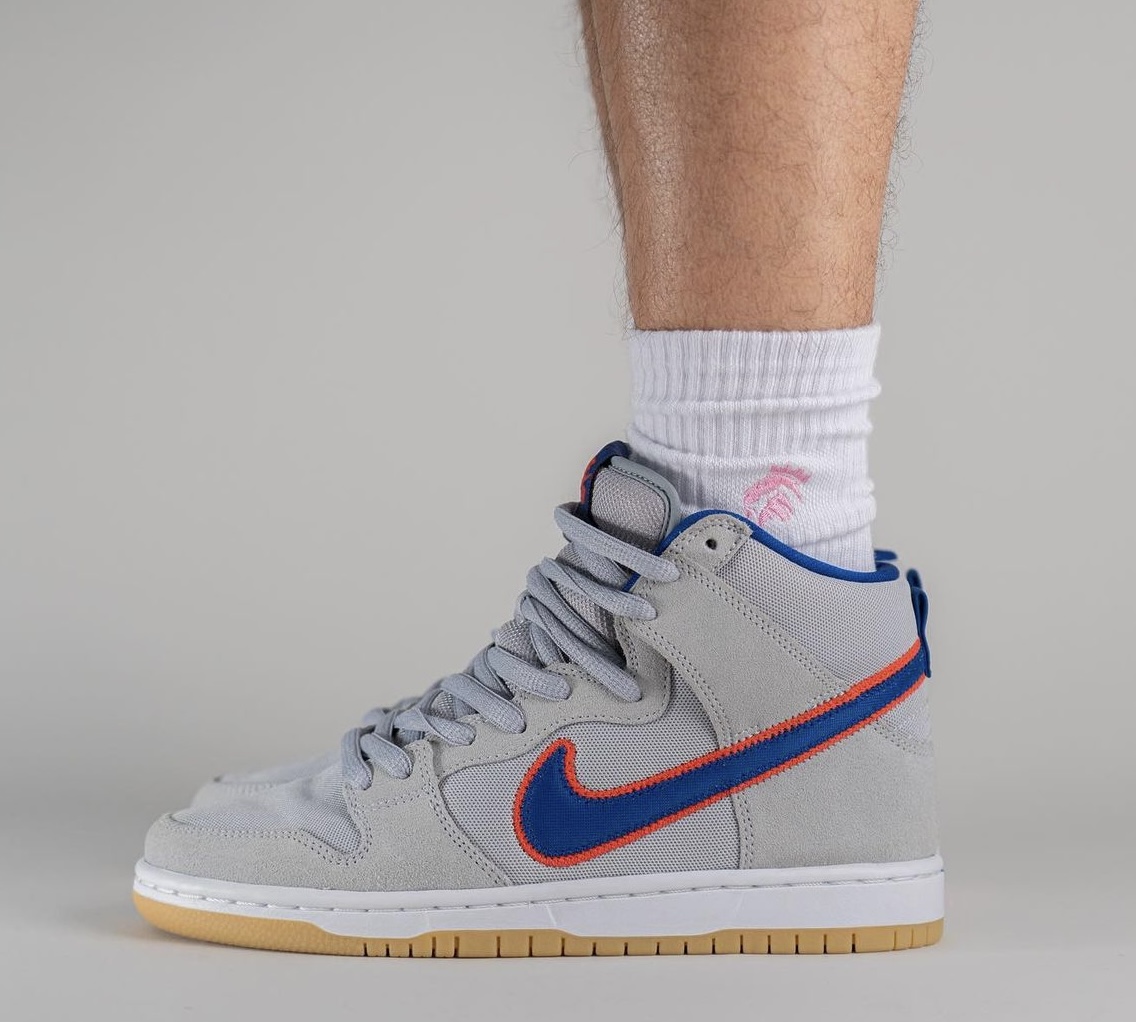 Nike SB Dunk High New York Mets DH7155-001 On-Feet