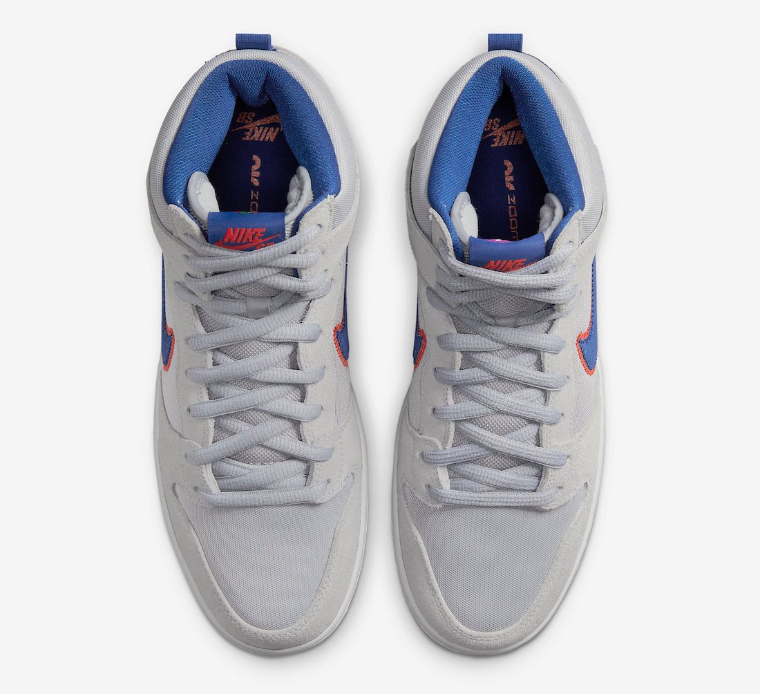 Nike SB Dunk High New York Mets DH7155-001 Release Info