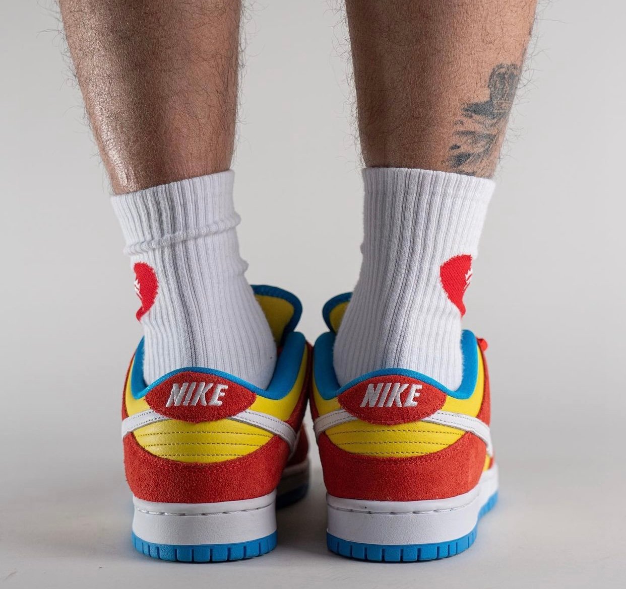 Nike SB Dunk Low Bart Simpson BQ6817-602 On-Feet