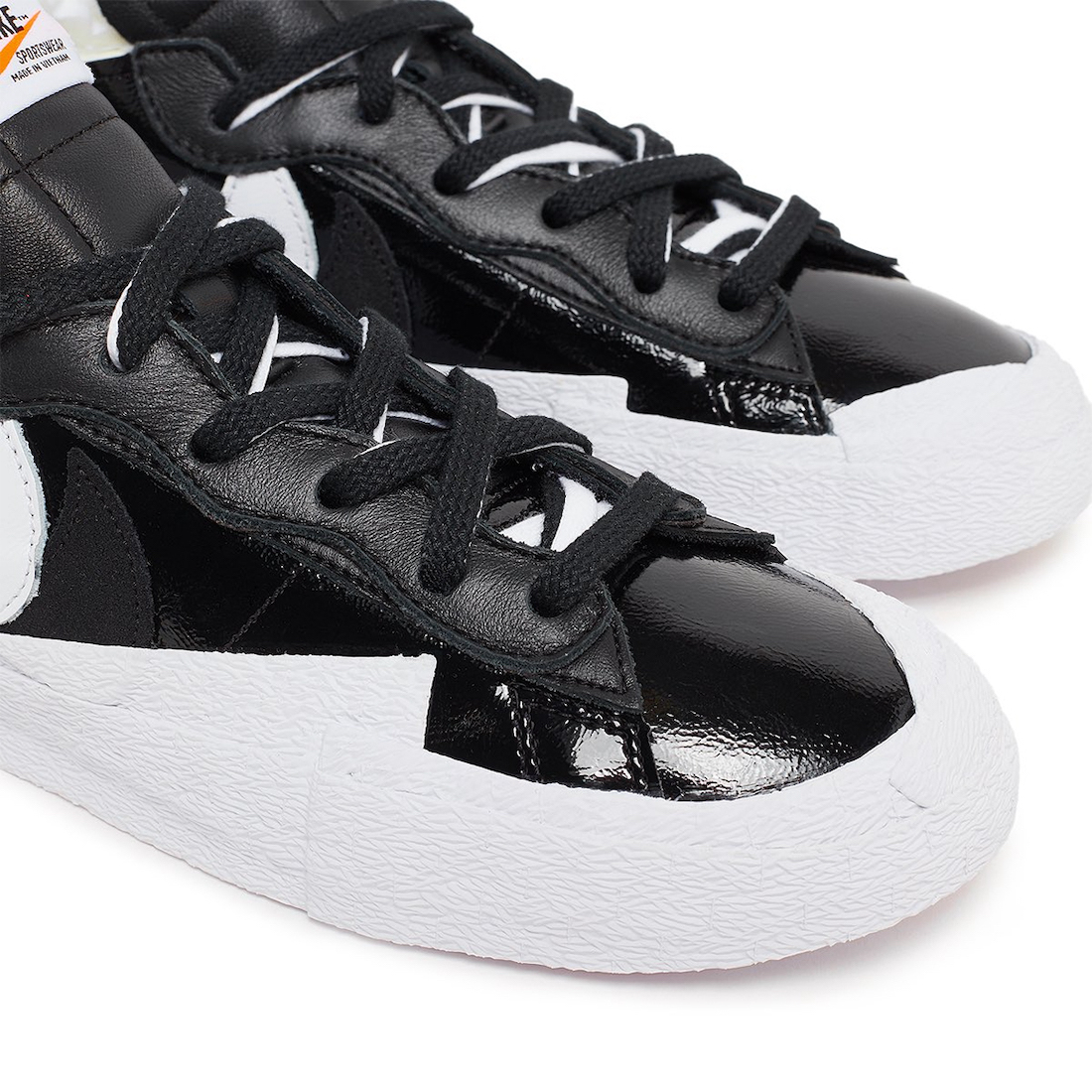 Sacai x Nike Blazer Low Black White Release Date Info