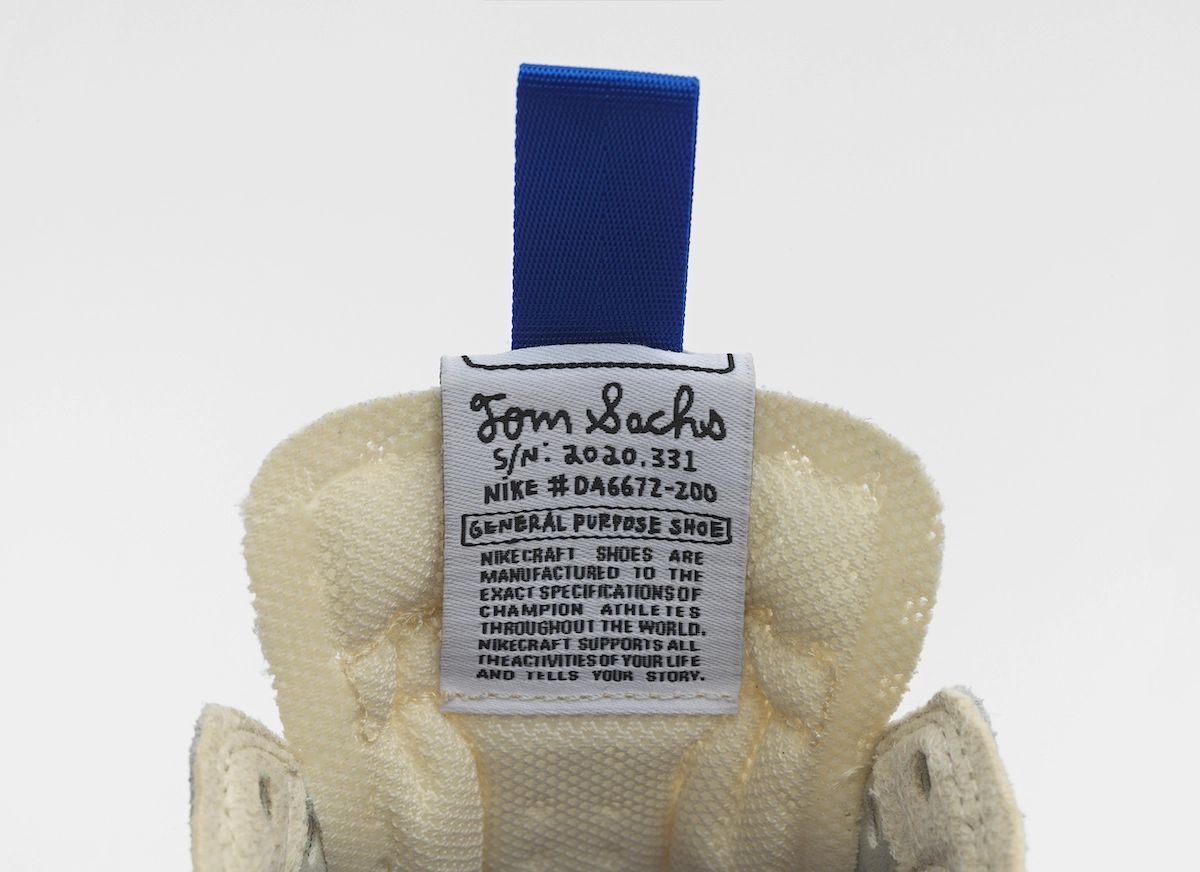 Tom Sachs x NikeCraft General Purpose Shoe GPS Tom Sachs x NikeCraft General Purpose Shoe GPS DA6672-200 Release Date