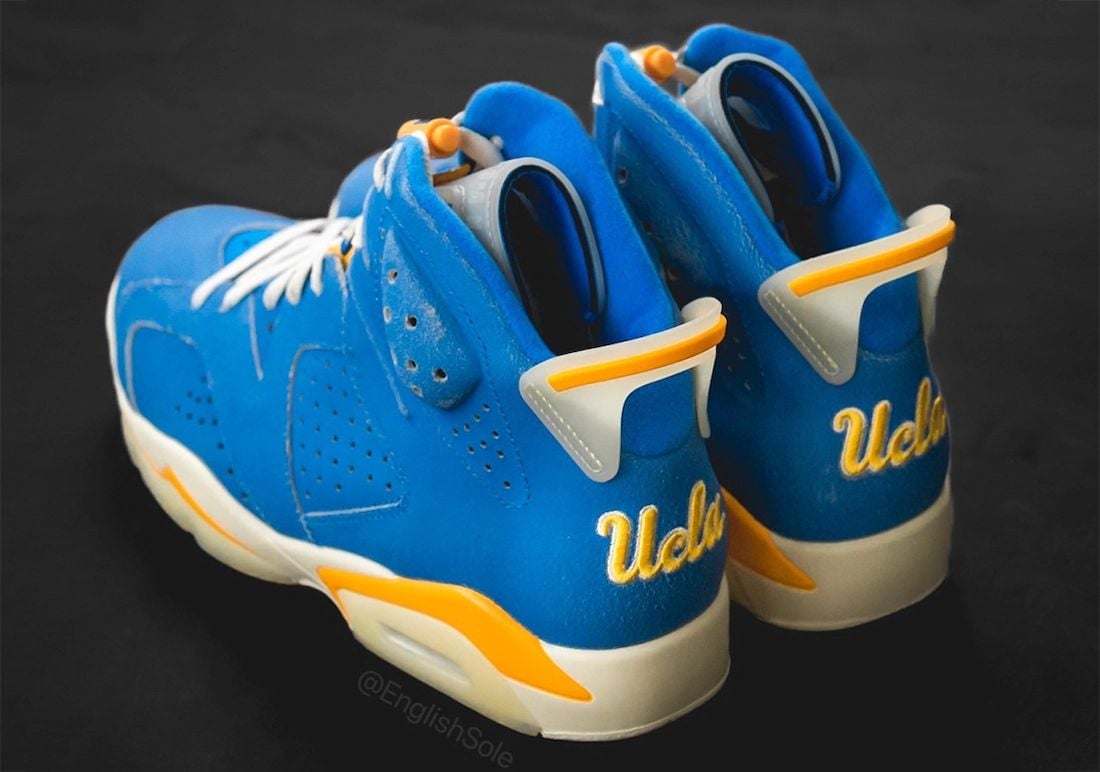 Detailed Look at the Air Jordan 6 ‘UCLA’ PE