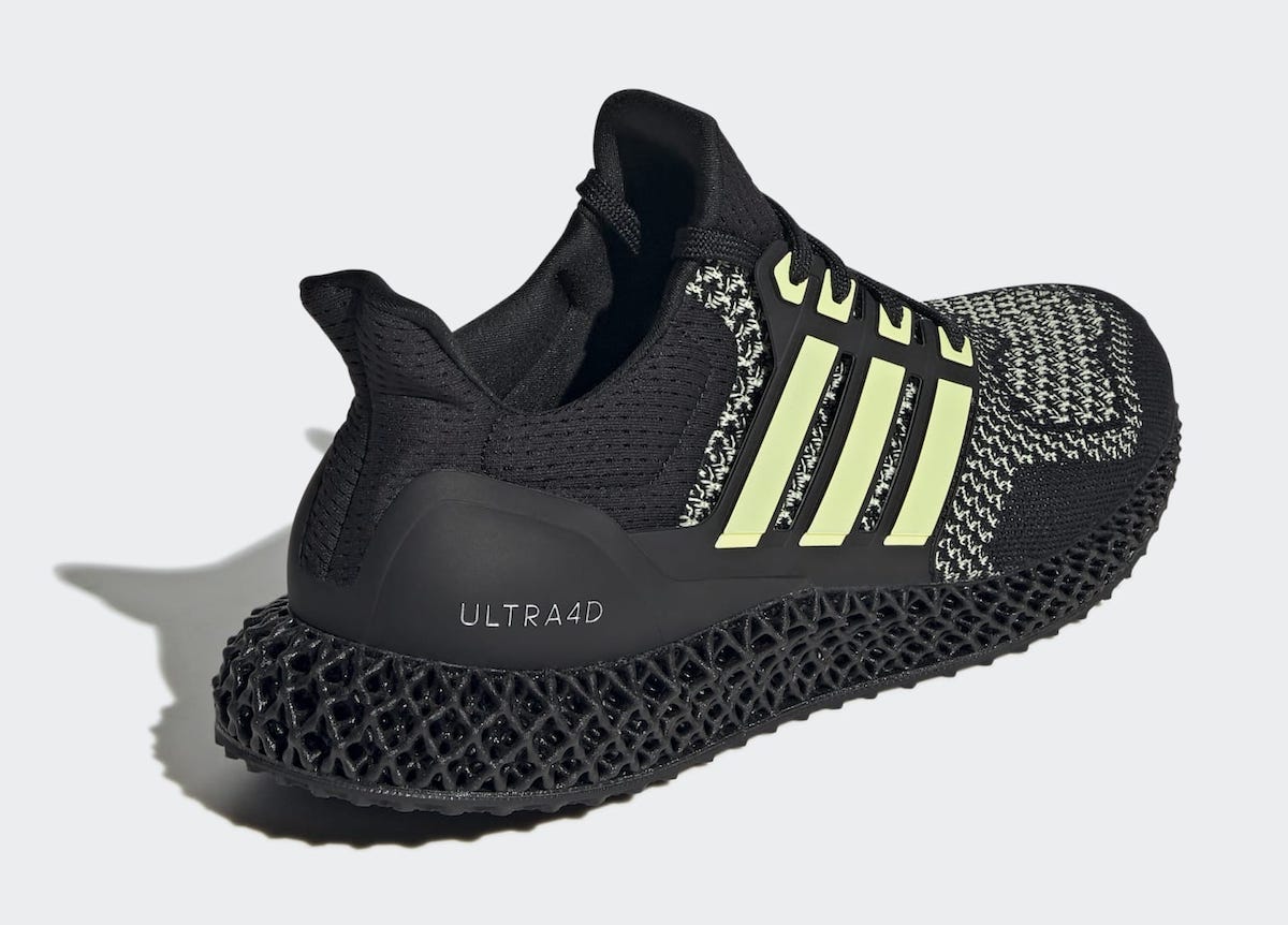 adidas Ultra 4D Black Lime GZ4499 Release Date Info