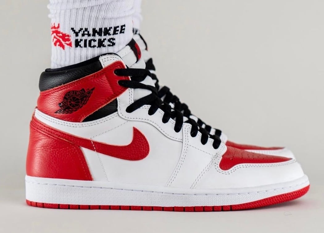 How the Air Jordan 1 High OG ‘Heritage’ Looks On-Feet
