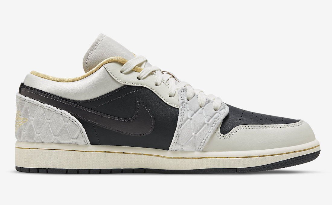 Air Jordan 1 Low Beaded Swoosh DV1762-001 Release Date Info