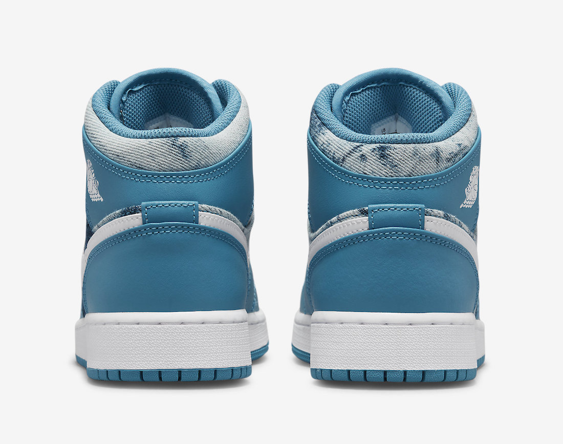 Air Jordan 1 Mid GS Washed Denim DM8951-400 Release Date Info