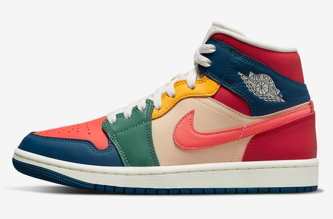 Air Jordan 1 Mid Multi-Color DN3738-400 Release Date