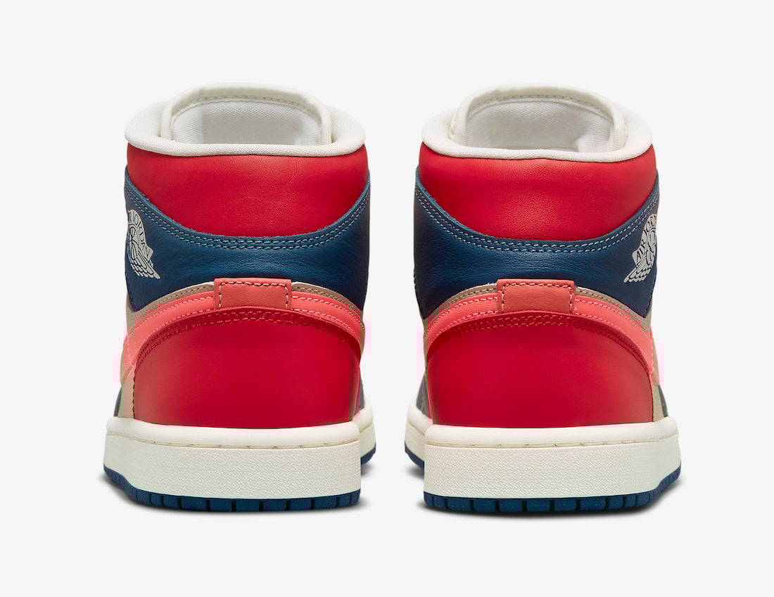 Air Jordan 1 Mid Multi-Color DN3738-400 Release Date