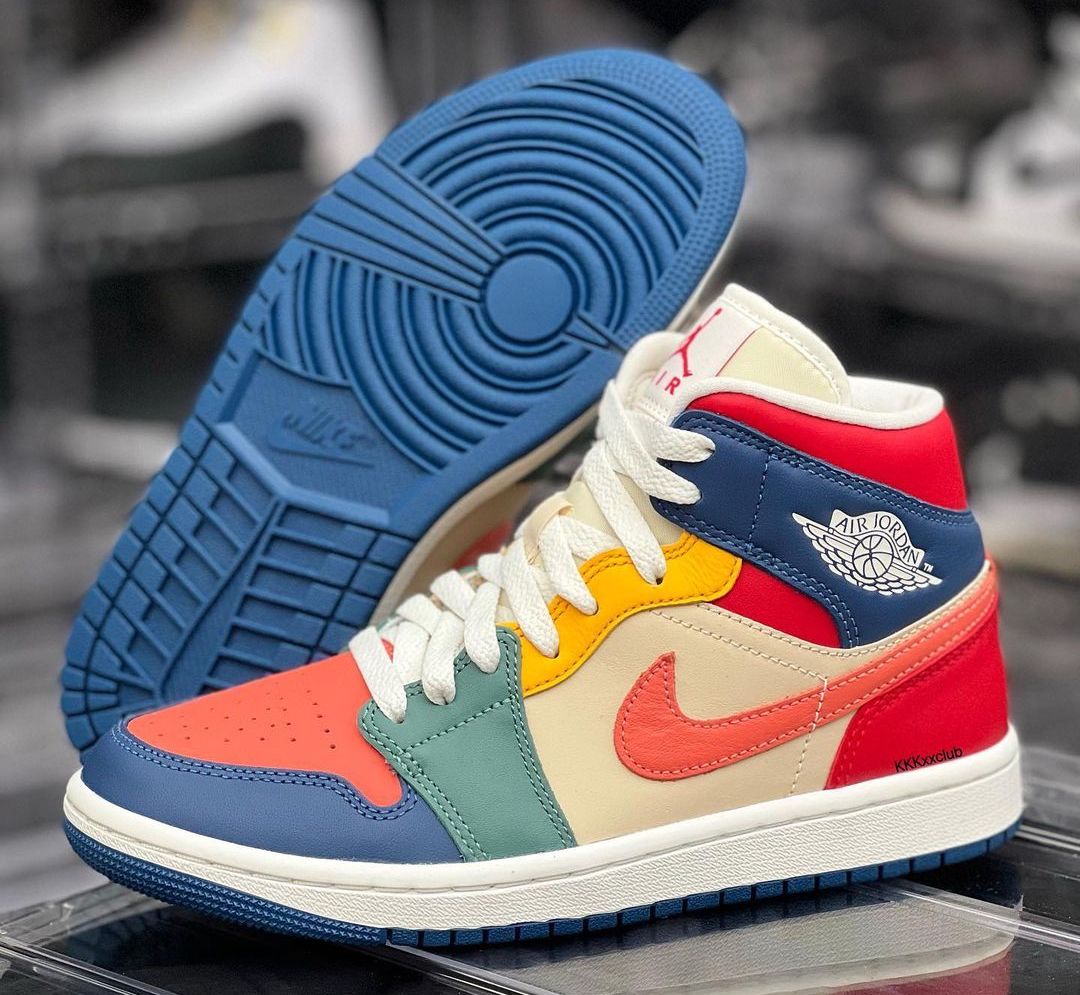 Air Jordan 1 Mid Multi-Color Release Info Price