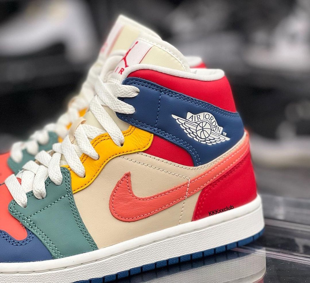 Air Jordan 1 Mid Multi-Color Release Info Price