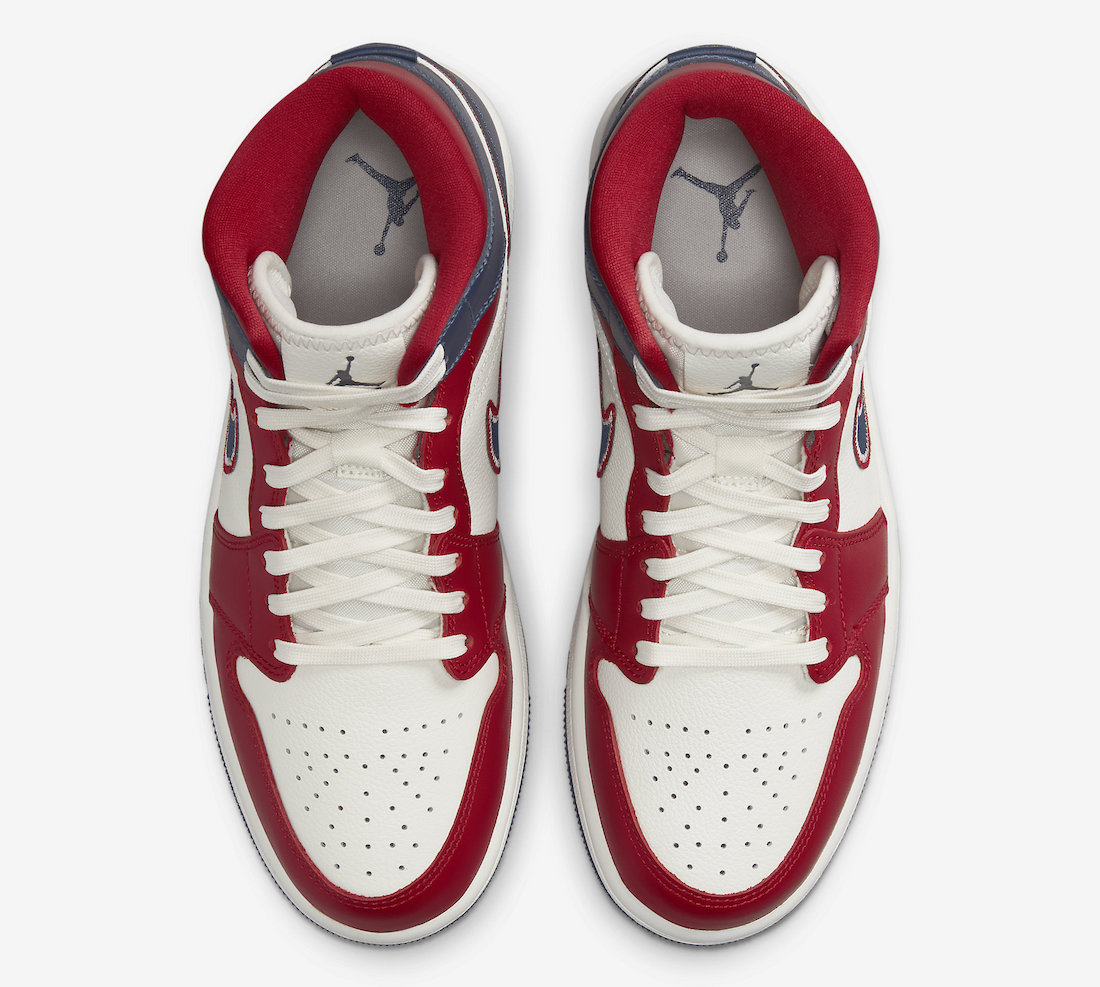 Air Jordan 1 Mid SE USA 2022 DQ7648-600 Release Date Info