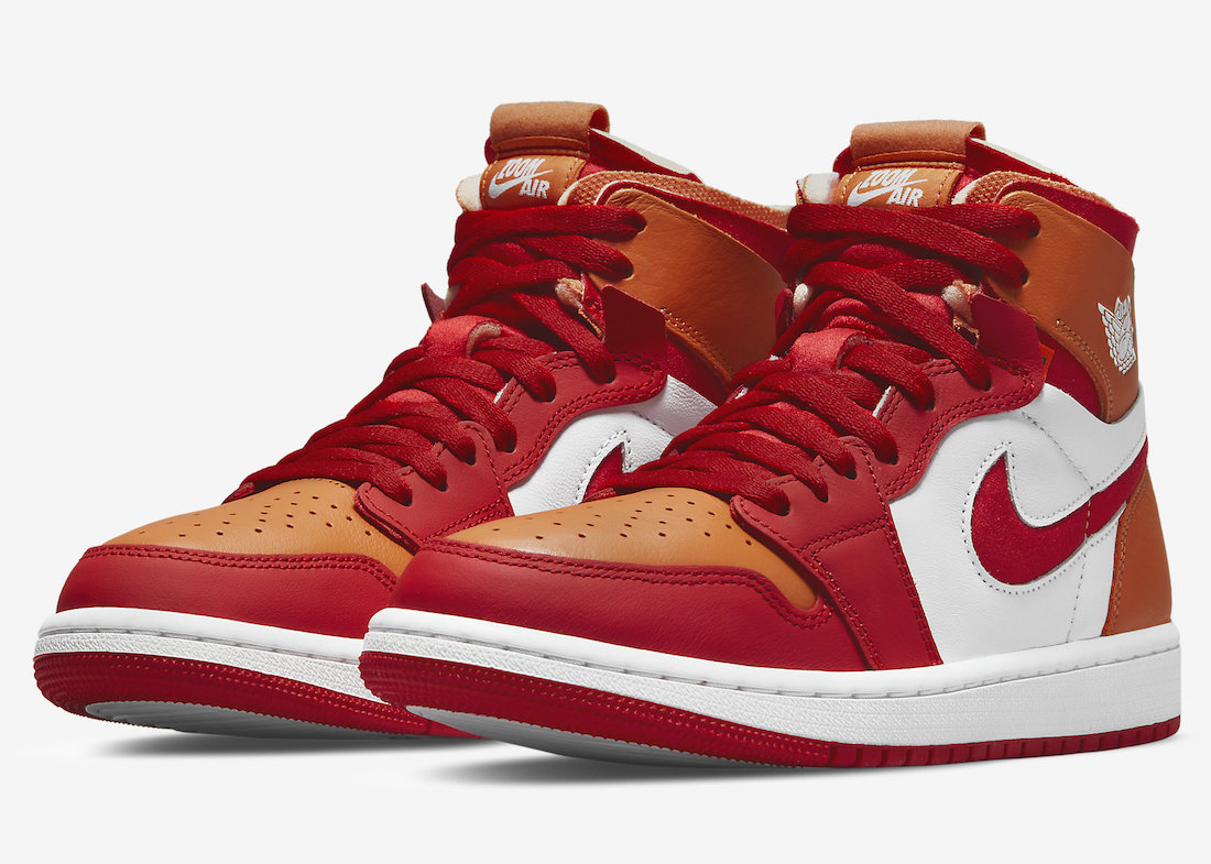 Air Jordan 1 Zoom CMFT Releasing in Fire Red and Hot Curry