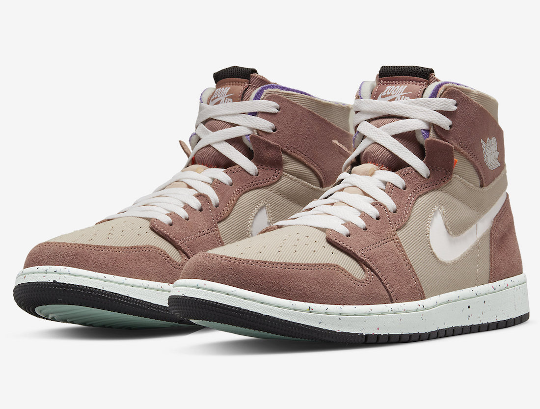 Air Jordan 1 Zoom CMFT ‘Fossil Stone’ Official Images