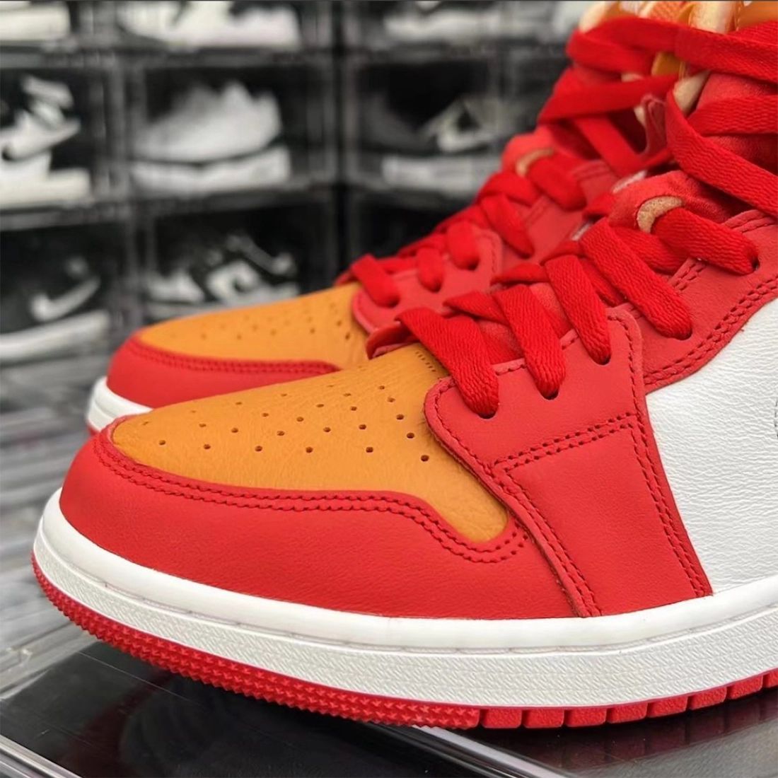 Air Jordan 1 Zoom CMFT Red Orange Release Date Info