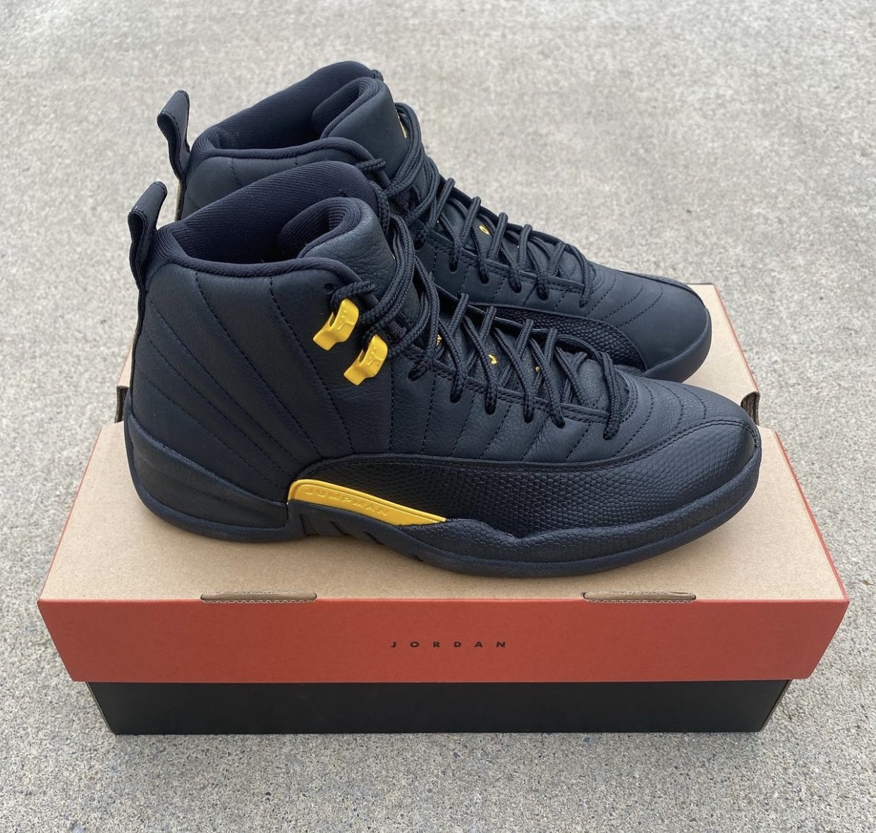 Air Jordan 12 Black Taxi CT8013-071 Release Date