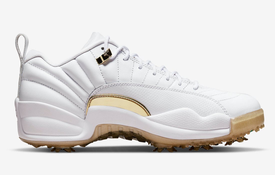 Air Jordan 12 Low Golf White Metallic Gold DM0106-117 Release Date Info