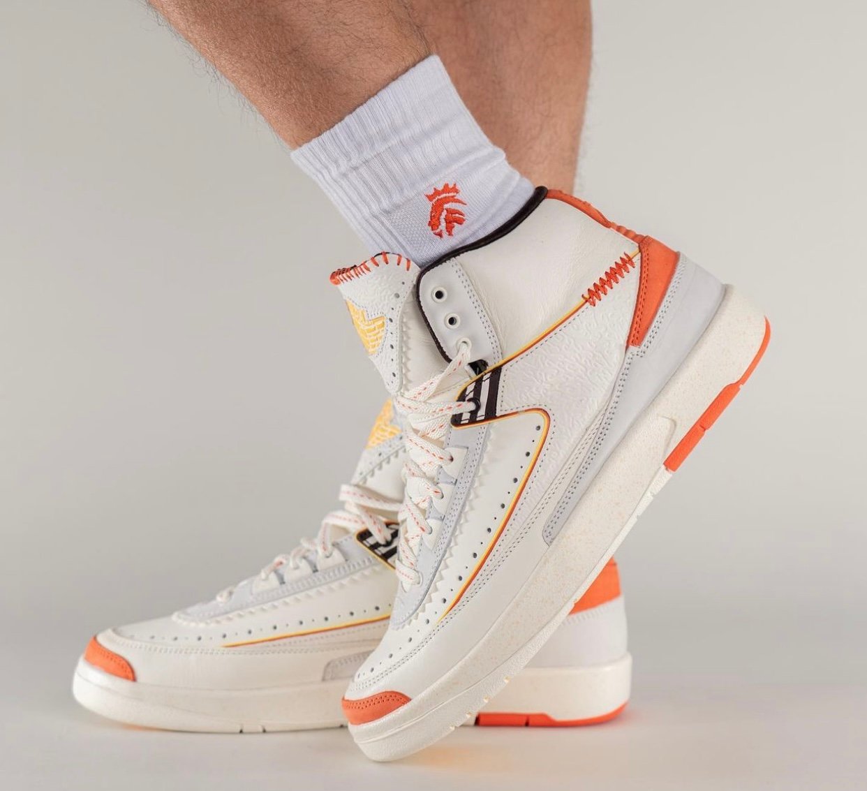 Air Jordan 2 Maison Chateau Rogue DO5254-180 On-Feet