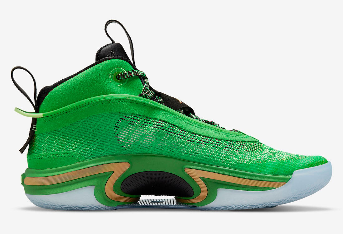 Air Jordan 36 Green Gold CZ2650-300 Release Date Info