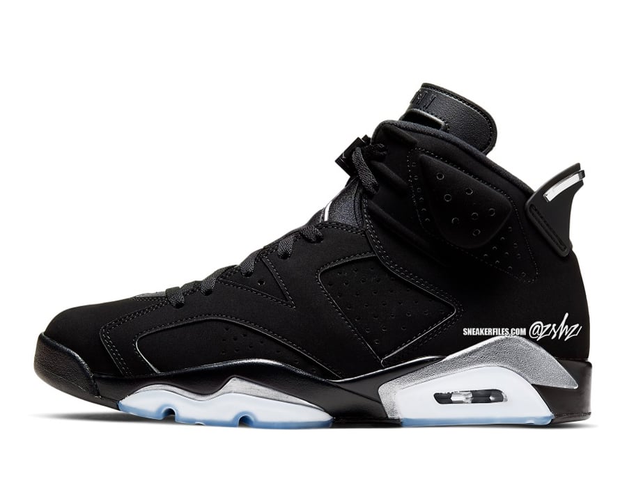 Air Jordan 6 Black Chrome 2022 Release Date Info