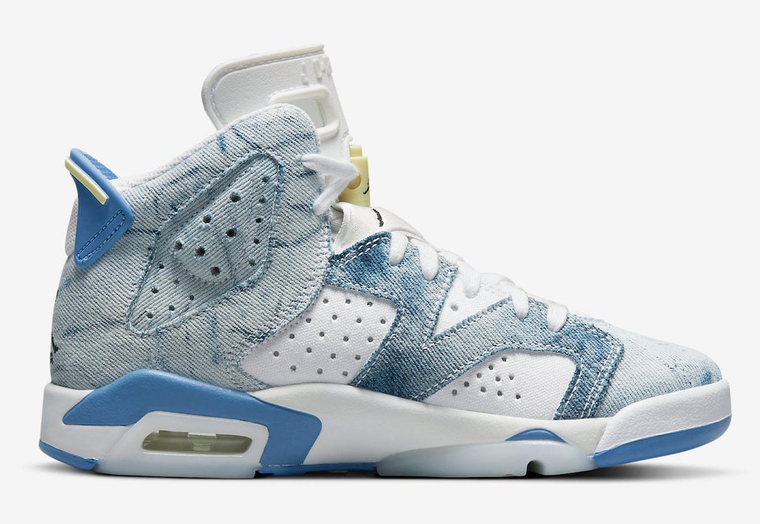 Air Jordan 6 Washed Denim DM9045-100 Release Date