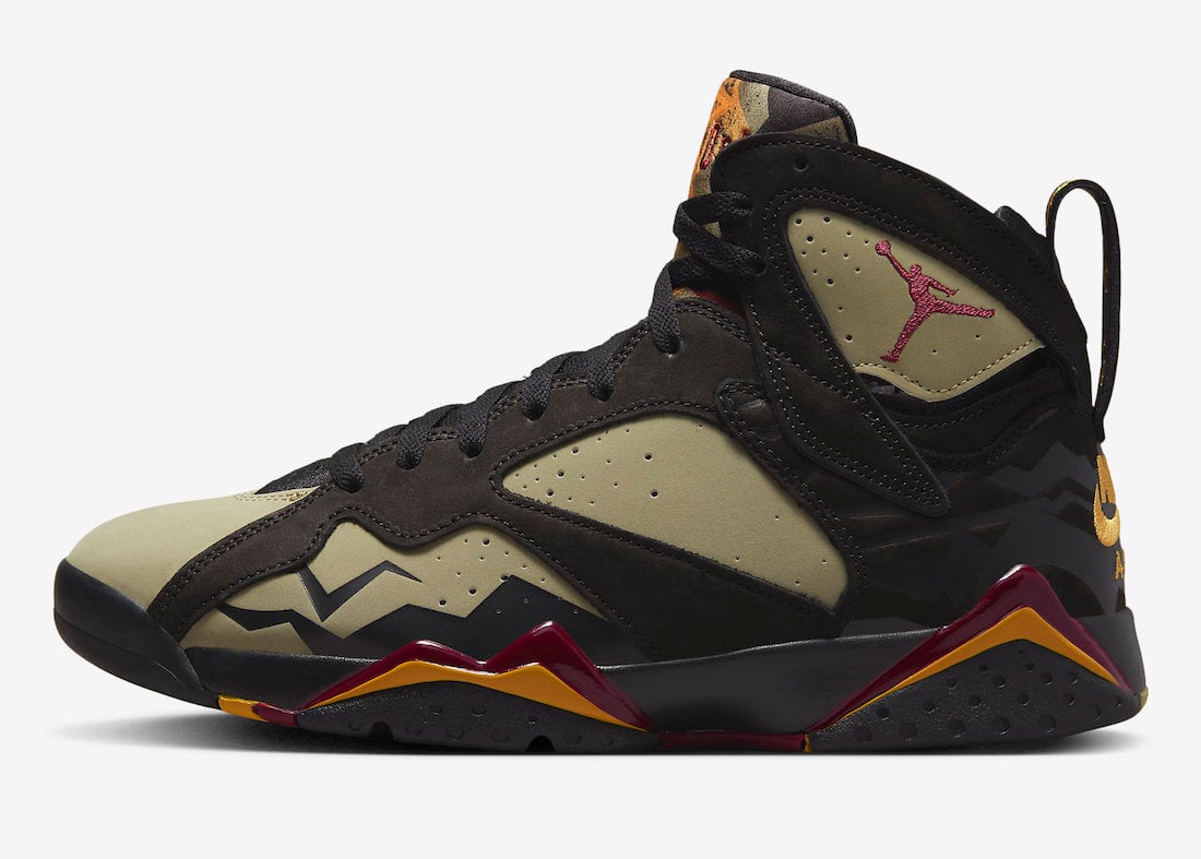 Air Jordan 7 Black Olive DN9782-001 Release Date