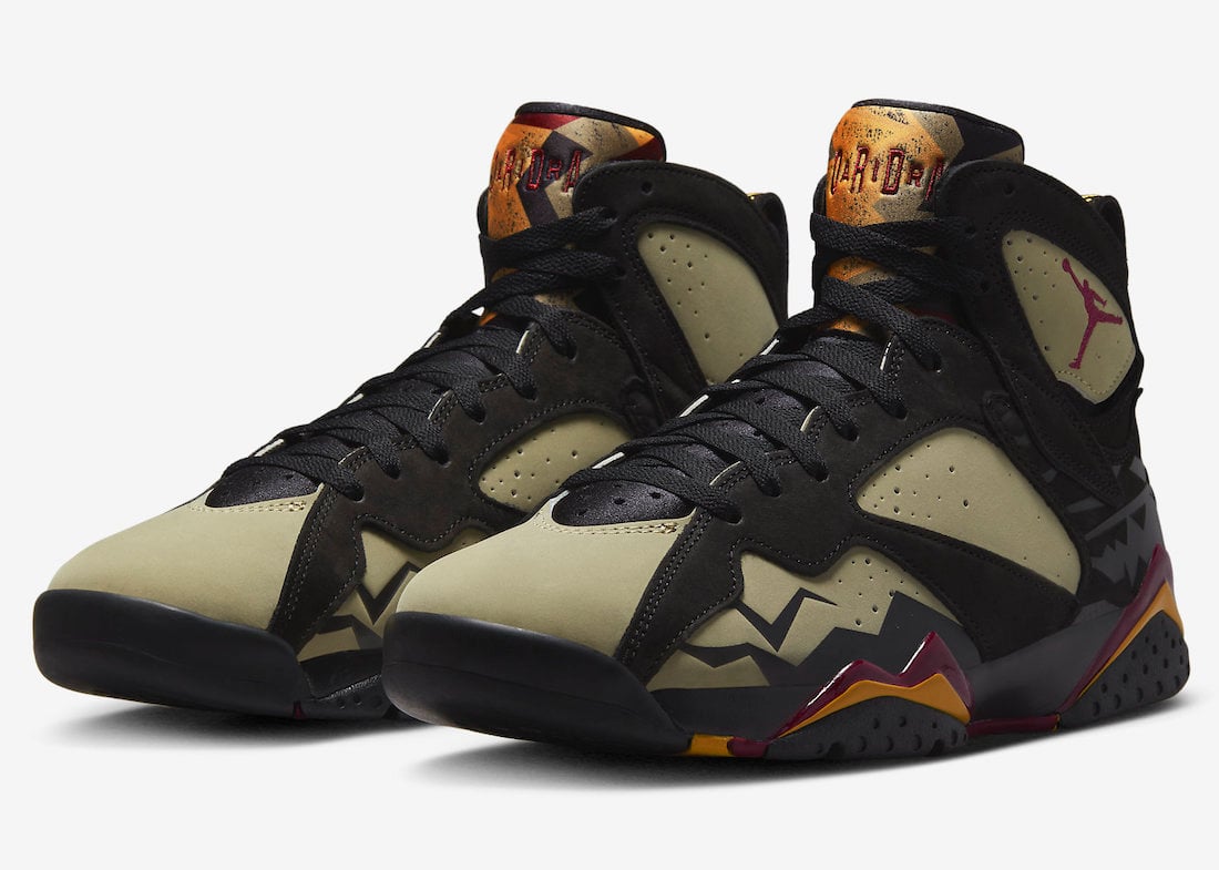 Air Jordan 7 Black Olive DN9782-001 Release Date