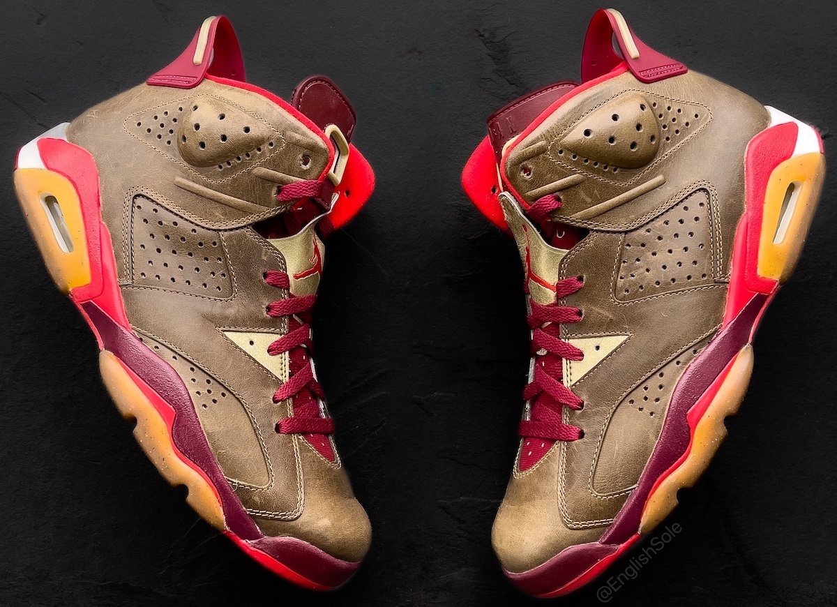 Detailed Look at the Air Jordan 6 ‘Alternate Cigar’ Sample