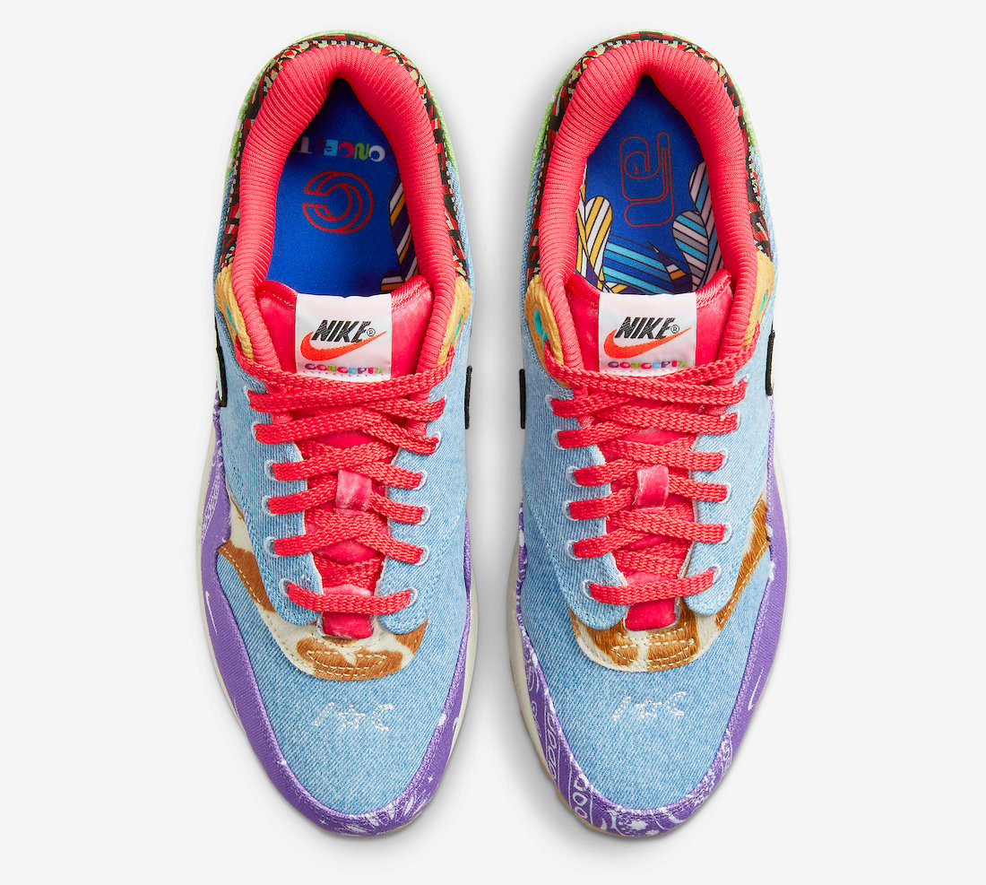 Concepts Nike Air Max 1 Paisley DN1803-500 Release Date