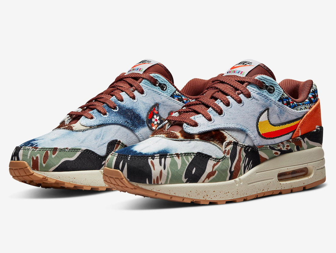 Concepts Nike Air Max 1 Camo DN1803-900 Release Date