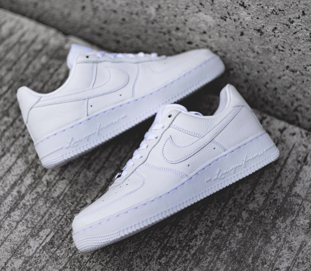 Drake NOCTA Nike Air Force 1 Certified Lover Boy White Release Date Info