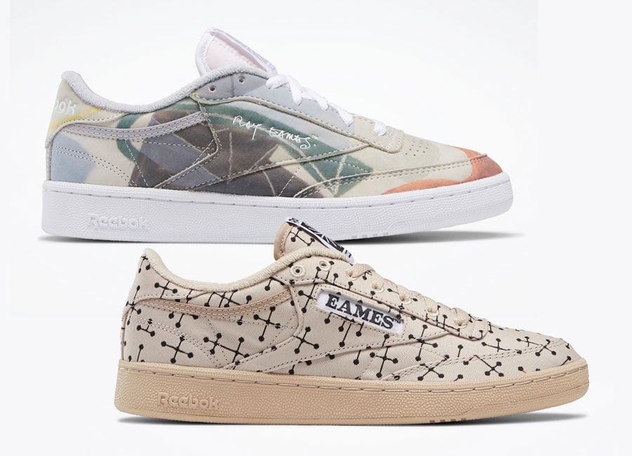 Eames Reebok Club C Dot Pattern GY1069 Composition GY1068 Release Date Info