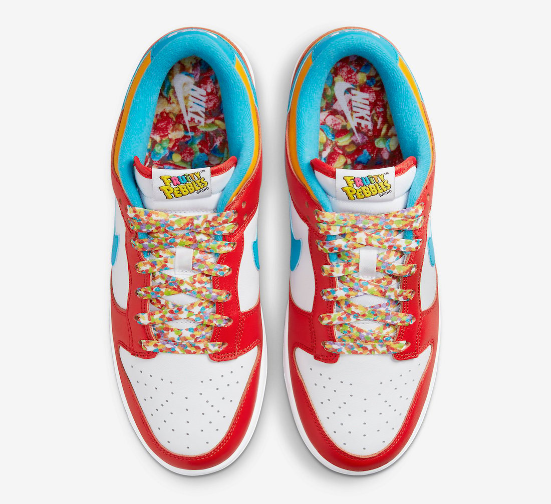 LeBron James Nike Dunk Low Fruity Pebbles DH8009-600 Release Date