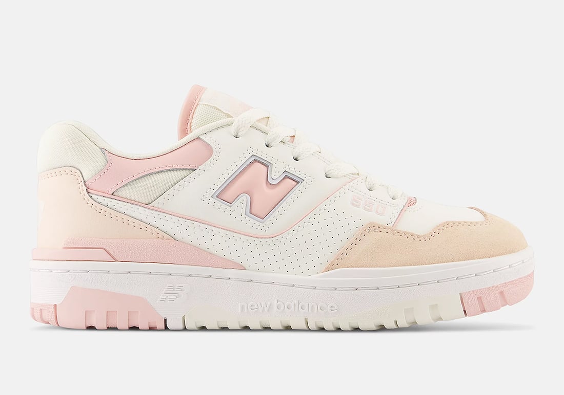 New Balance 550 White Pink WMNS BBW550WP Release Date Info